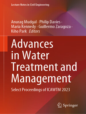 cover image of Advances in Water Treatment and Management